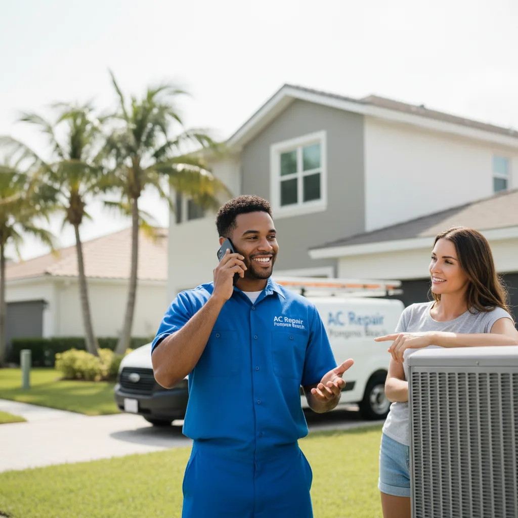 AC Repair Pompano Beach customer support in Belvedere Tiburon